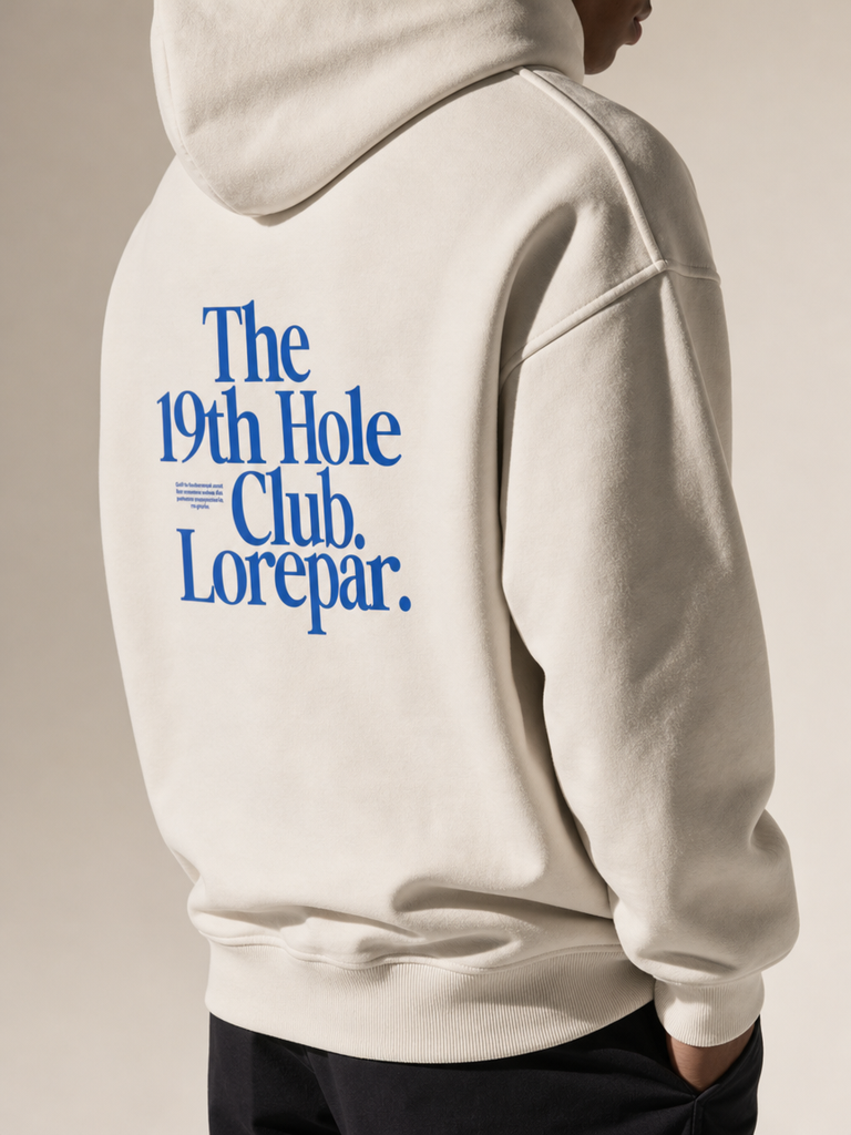 "19th Hole Club" by Lorepar - Oversized Hoodie